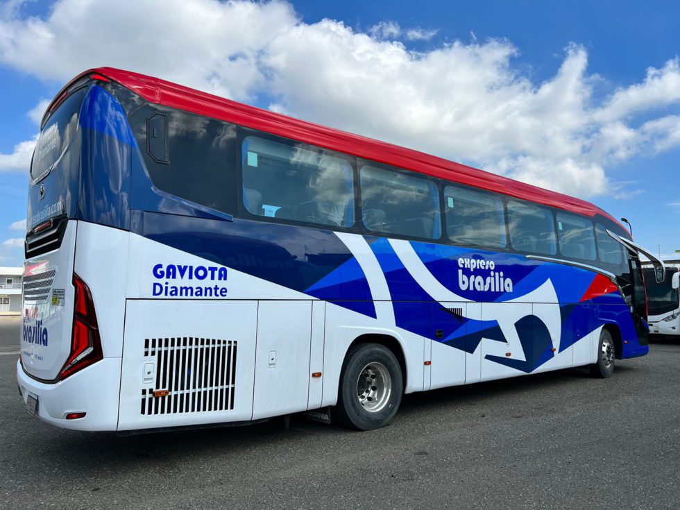 Expreso Brasilia y Marcopolo presentan nuevo bus G8 - Expreso Brasilia ...